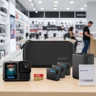 Gopro Hero Bundle – Kit Câmera De Ação Compacta 4k Com Acessórios, 12mp, Estabilização Hypersmooth, À Prova D’água