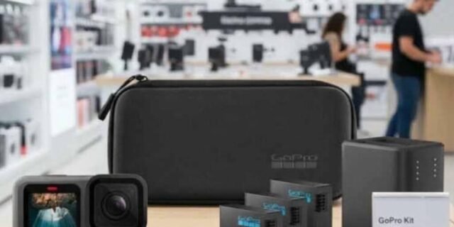 Gopro Hero Bundle – Kit Câmera De Ação Compacta 4k Com Acessórios, 12mp, Estabilização Hypersmooth, À Prova D’água