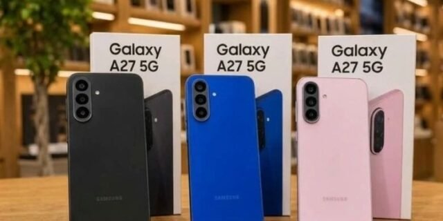 Smartphone Galaxy A27 5g 128gb, Câmera Tripla De 50mp – Rosa