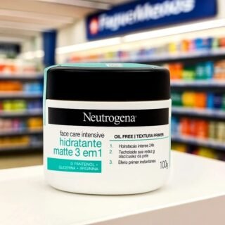Creme Hidratante Facial Matte 3 Em 1 Neutrogena, Sem Perfume, 100g