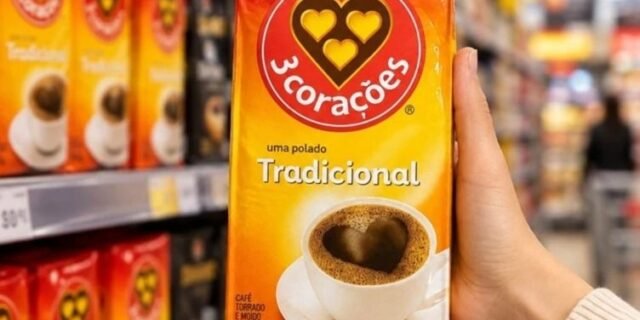 3 Corações Café Torrado E Moído Tradicional À Vácuo 250G