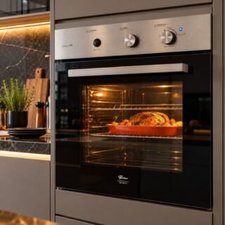 Fischer Forno a Gás Embutir Infinity 78L com Grill Inox 220V