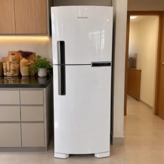 Refrigerador 375L 2 Portas Frost Free 220 Volts, Branco, Brastemp