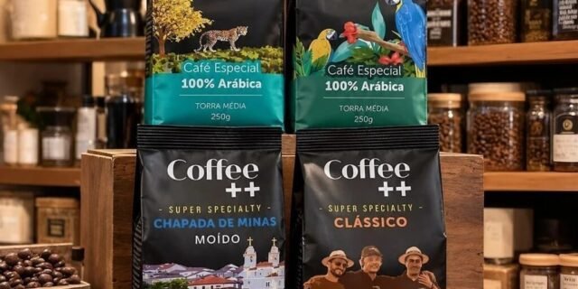Kit 4 Pacotes Café Especial Torrado e Moído Coffee Mais Variedades