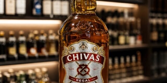 Whisky Chivas Regal 12 anos Blended Escocês – 1 litro